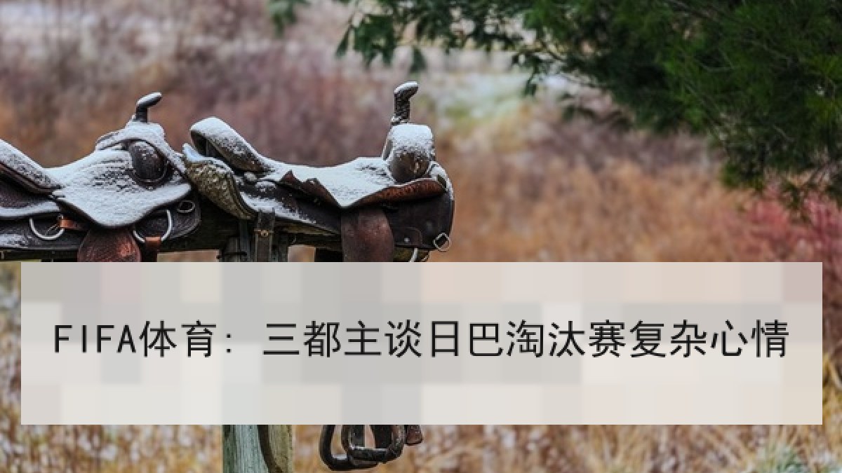 FIFA体育: 三都主谈日巴淘汰赛复杂心情